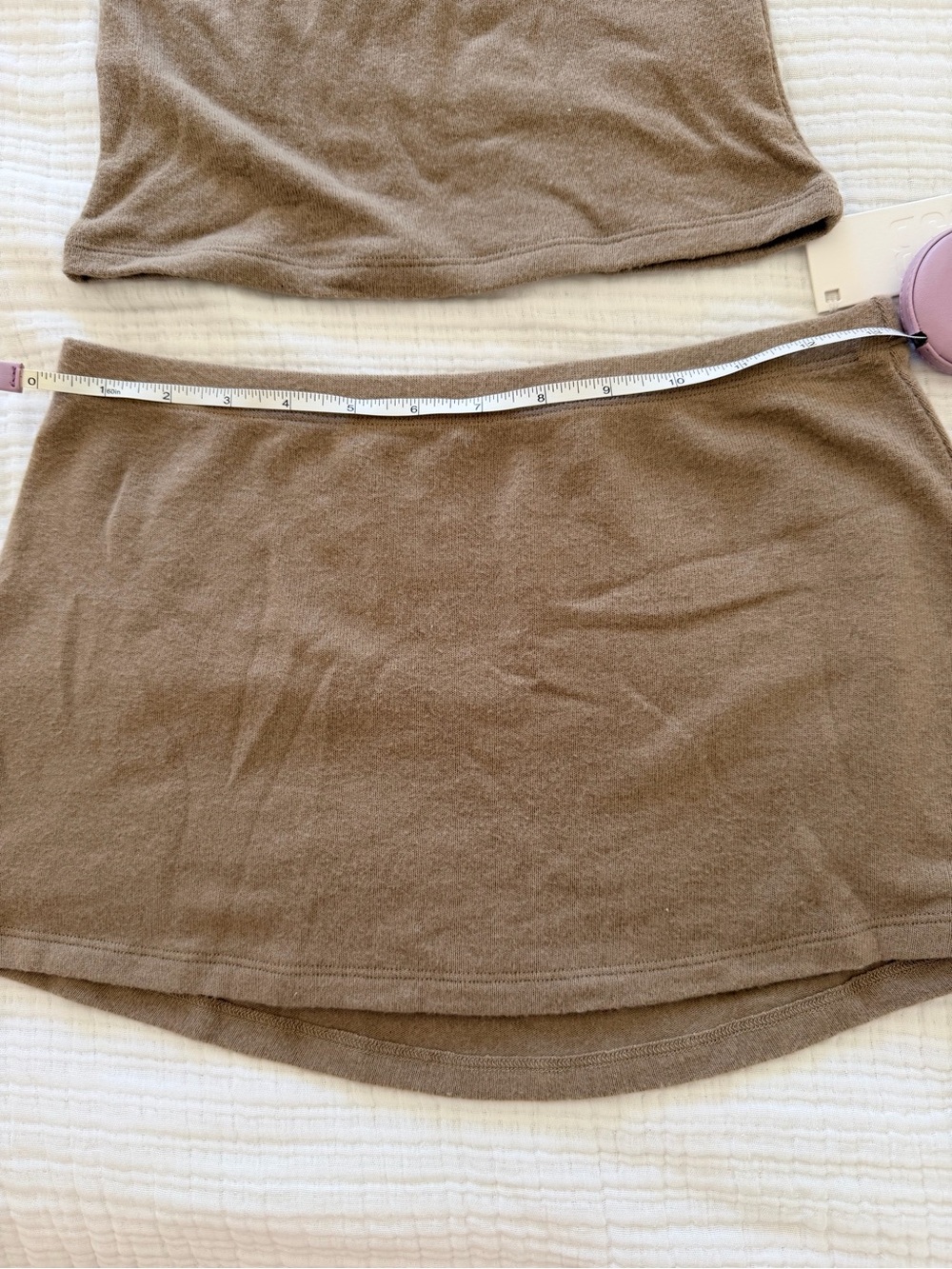 CSB Terry Almond Bandeau & Skirt Size XS - Picture 6 of 7